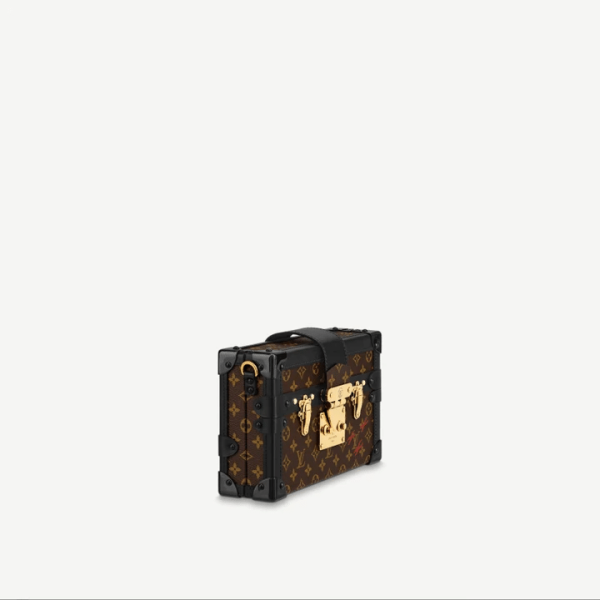 Louis Vuitton Petite Malle Monogram Handbag For Women - Image 3