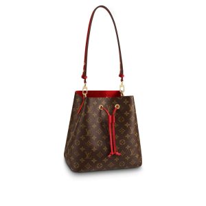 Louis Vuitton Néonoé Monogram Red Handbag