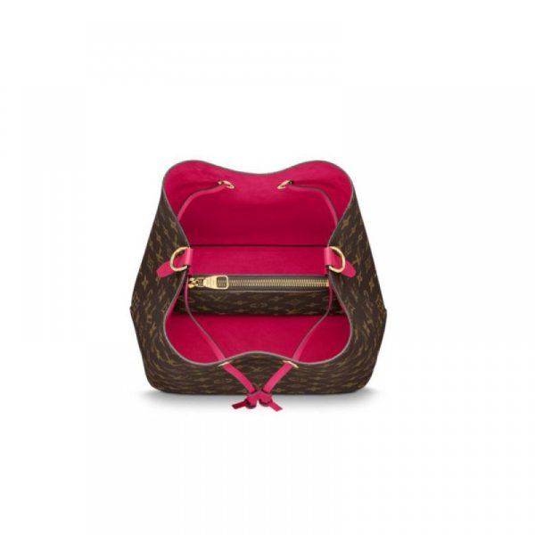 Louis Vuitton Néonoé Monogram Rose Women Handbag - Image 3
