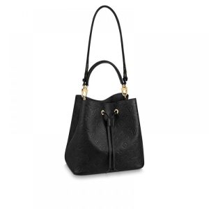 Louis Vuitton Néonoé Monogram Empreinte Black Handbag