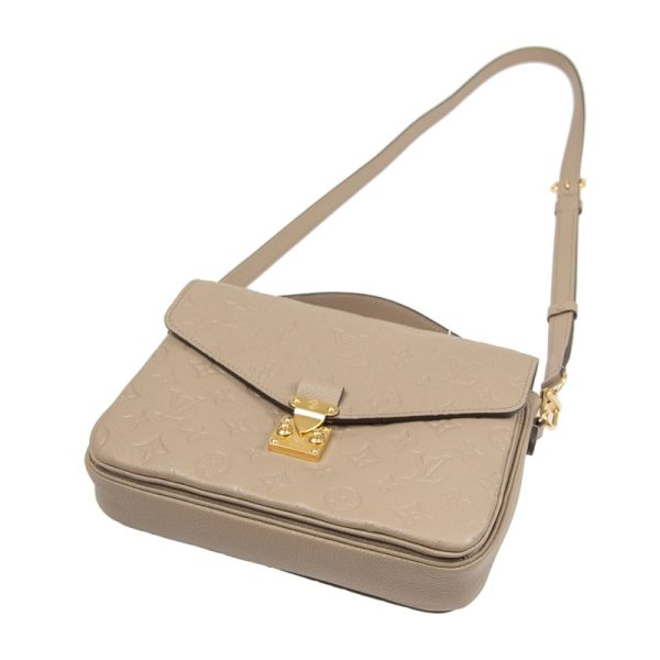 Louis Vuitton Pochette Metis Beige Monogram Handbag - Image 3