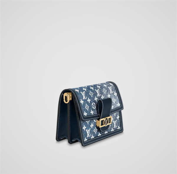Louis Vuitton Dauphine MM Monogram Denim Handbag - Image 2