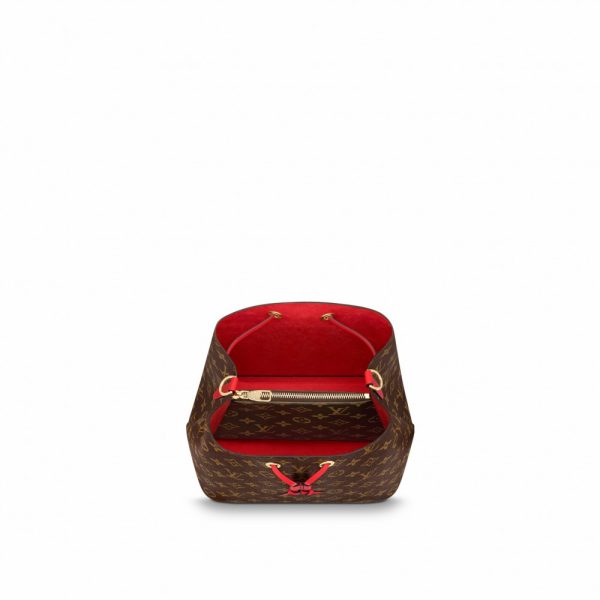 Louis Vuitton Néonoé Monogram Red Handbag - Image 4