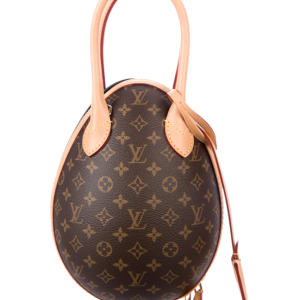 Louis Vuitton Monogram Canvas and Calfskin Egg Bag