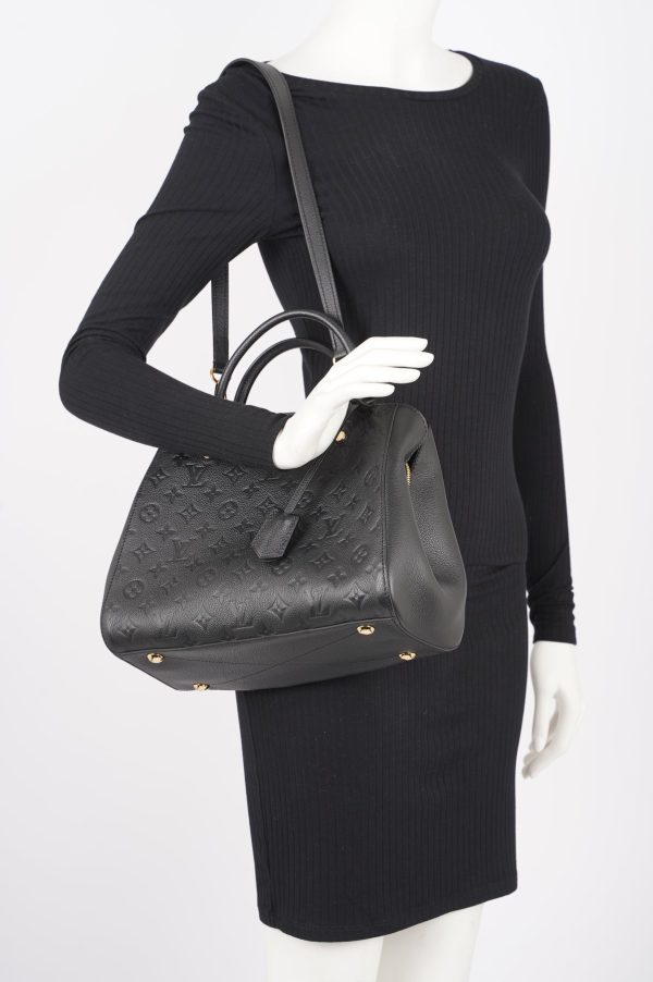 Louis Vuitton Montaigne Black Empreinte - Image 3