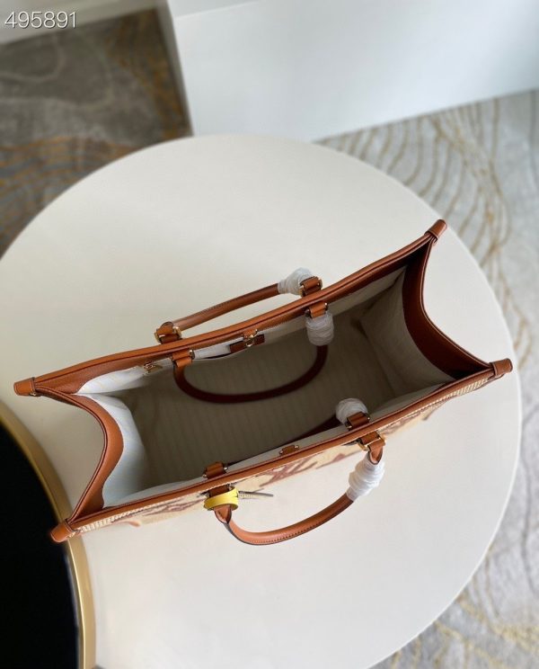 Louis Vuitton OnTheGo Empreinte Brown Women Handbag - Image 2