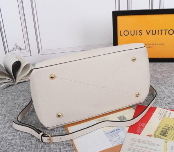 Louis Vuitton Monogram Empreinte Leather Maida Hobo White - Image 2