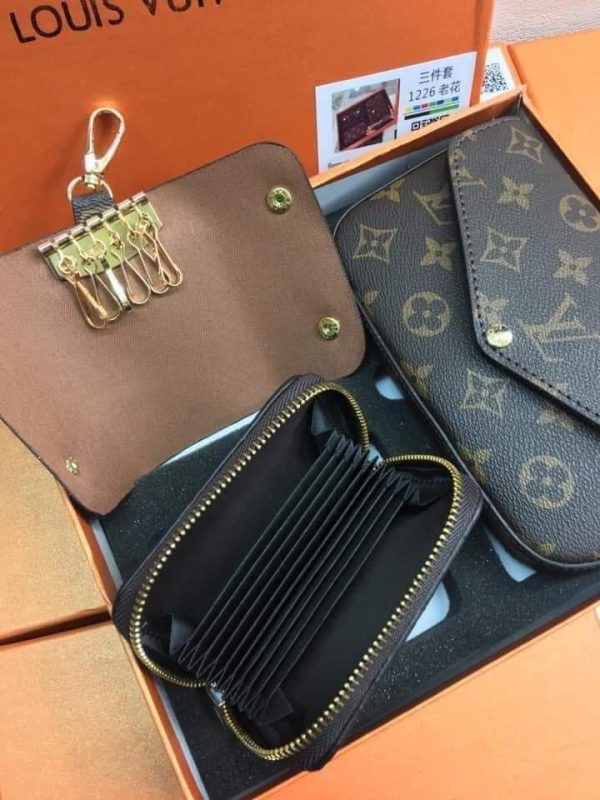 Louis Vuitton Felicie 4 in 1 Multi Pochette Perfect Handbag - Image 5