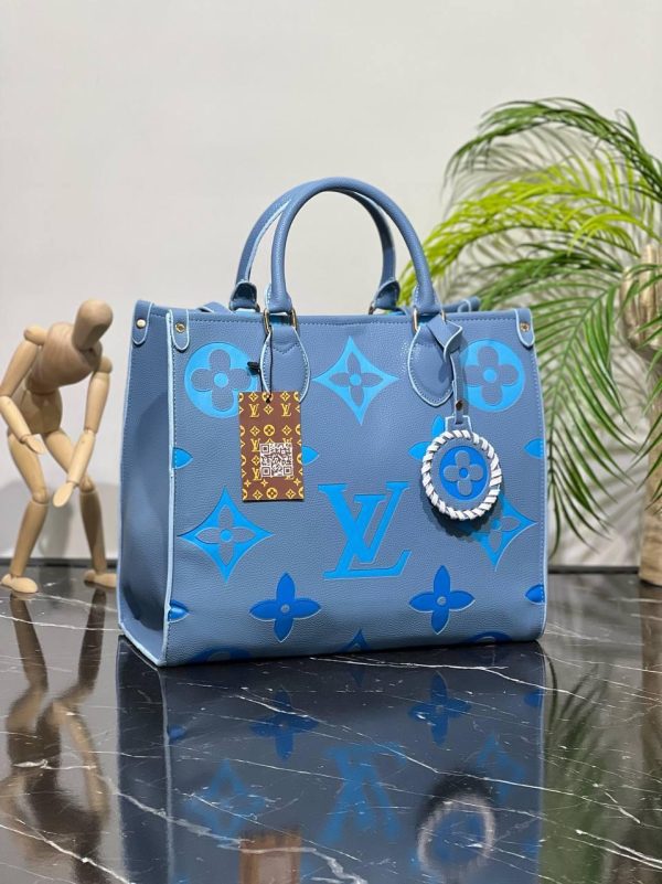 Louis Vuitton Onthego Bicolor Women Handbag Online - Image 4