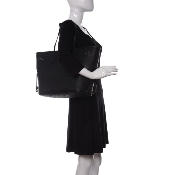 Louis Vuitton Neverfull  Empreinte Monogram Giant Black - Image 3