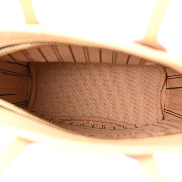 LV Monogram Neverfull BB Beige - Image 4