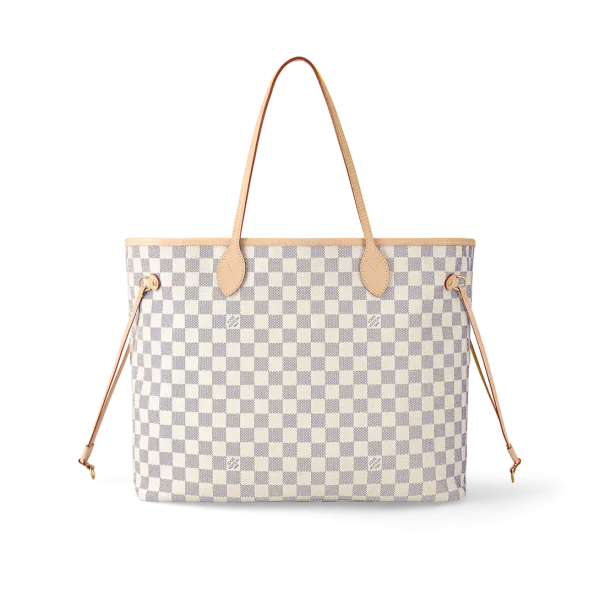 Louis Vuitton Neverfull Azure 100% Cowhide Leather - Image 2