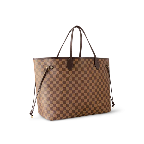 Louis Vuitton Neverfull Damier 100% Cowhide Leather - Image 4