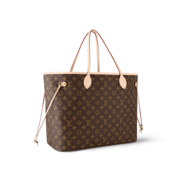 Louis Vuitton Neverfull Monogram 100% Cowhide Leather - Image 5
