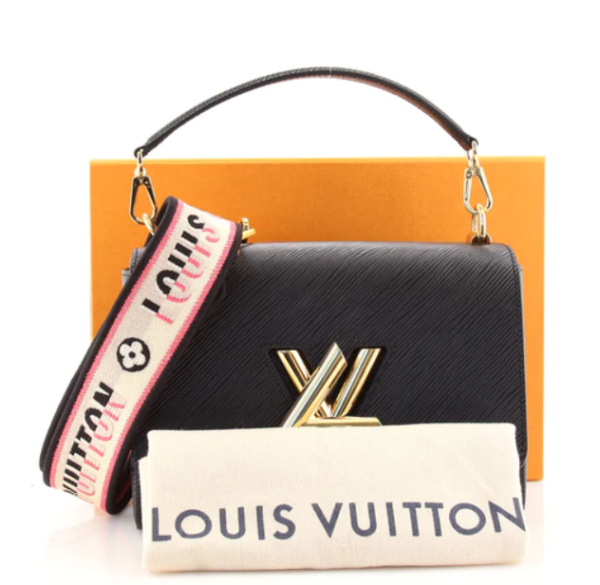 Twist Strap Top Handle Handbag Epi Leather MM For Women - Image 3