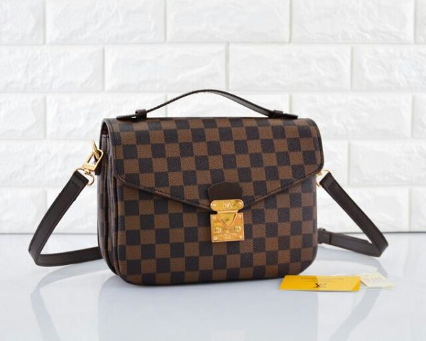Louis Vuitton Pochette Metis Damier Monogram Handbag