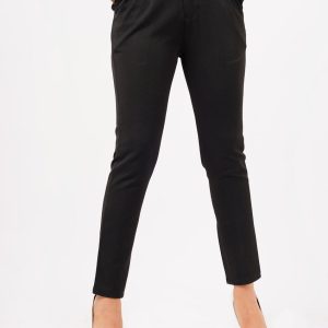 STRAIGHT BLACK  PANT WITH POCKET