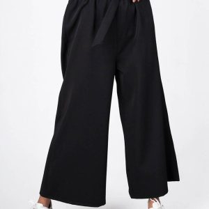 BLACK BELTED CULOTTE