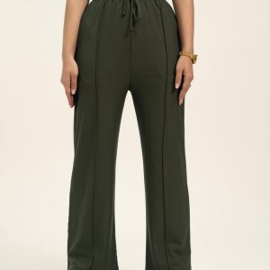 OLIVE TRACK PANT