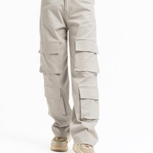 DOUBLE POCKET CARGO STONE PANT