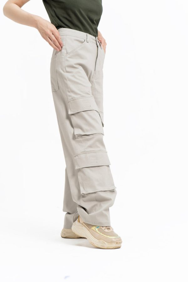DOUBLE POCKET CARGO STONE PANT - Image 2
